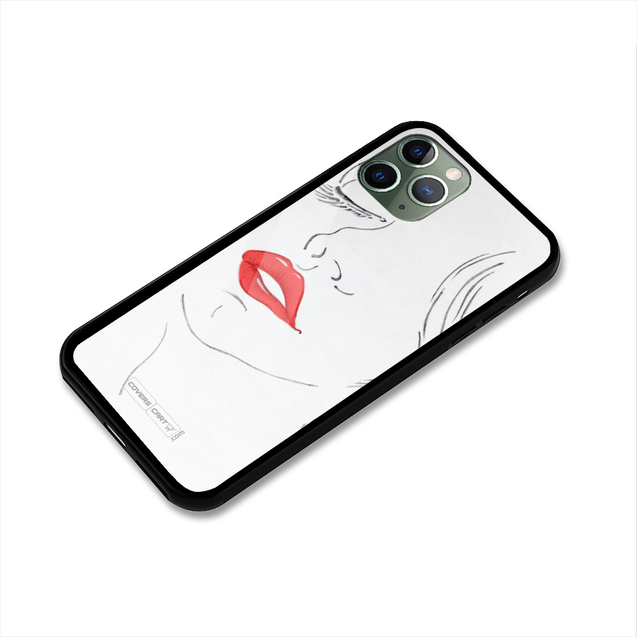 Classy Girl Glass Back Case for iPhone 11 Pro