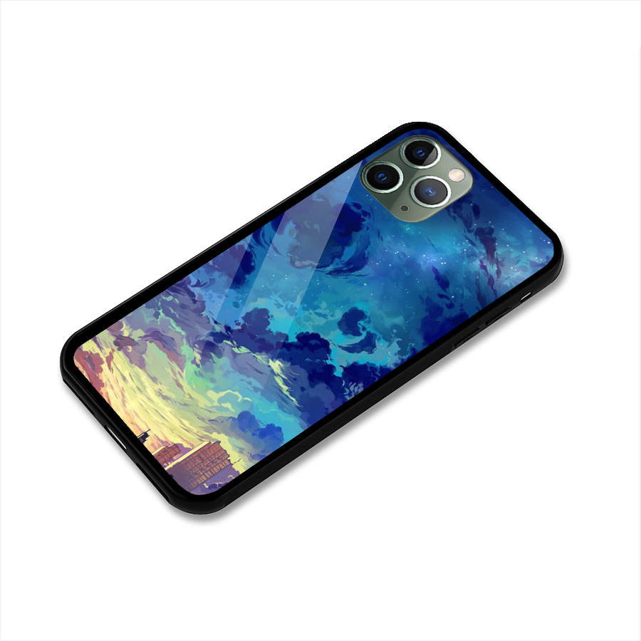 Cloud Art Glass Back Case for iPhone 11 Pro