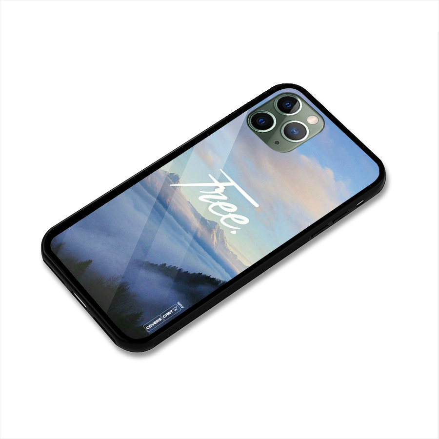 Cloudy Free Glass Back Case for iPhone 11 Pro