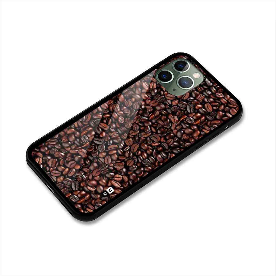 Cocoa Beans Glass Back Case for iPhone 11 Pro