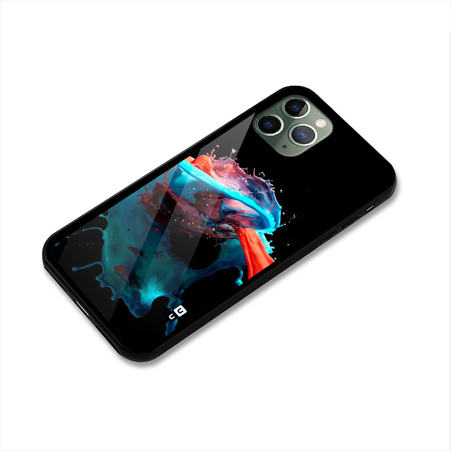 Colour War Glass Back Case for iPhone 11 Pro