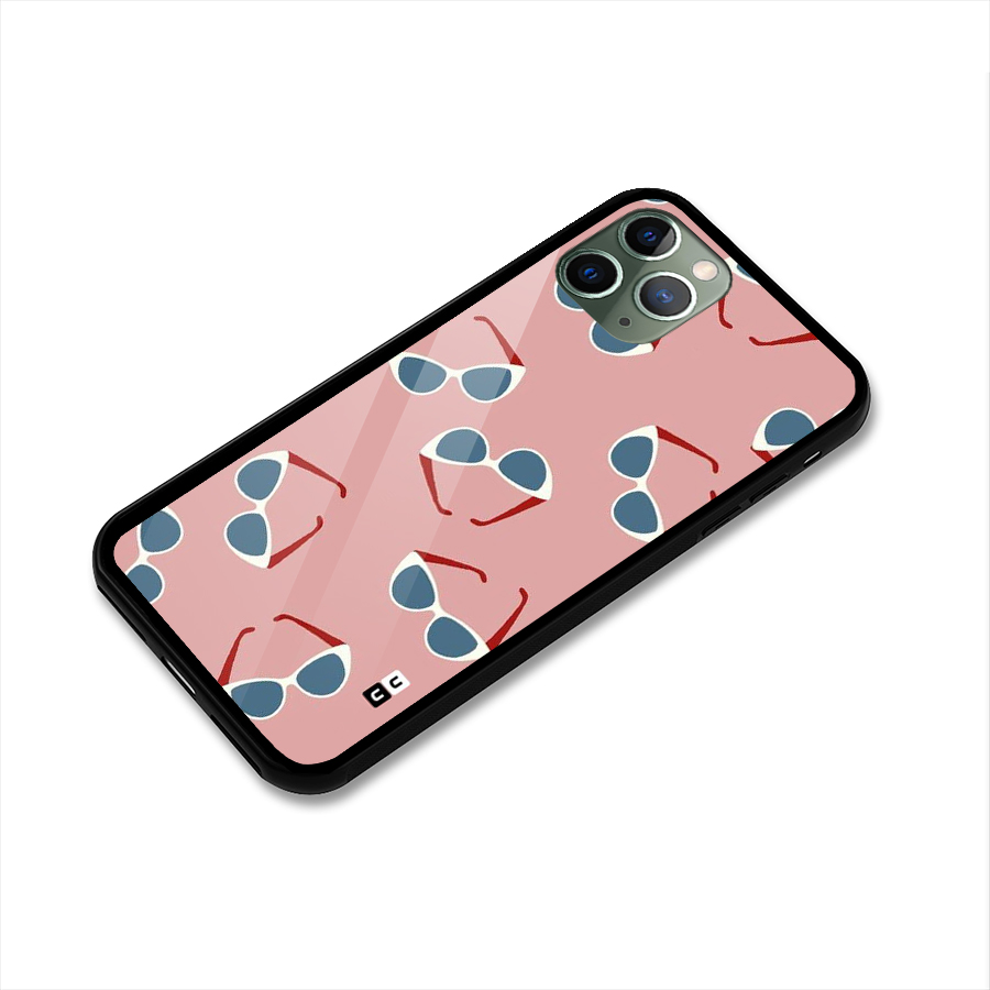 Cool Shades Pattern Glass Back Case for iPhone 11 Pro
