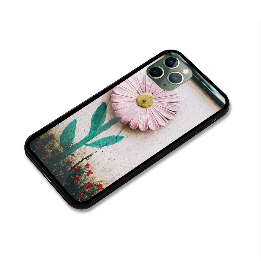 Creativity Flower Glass Back Case for iPhone 11 Pro