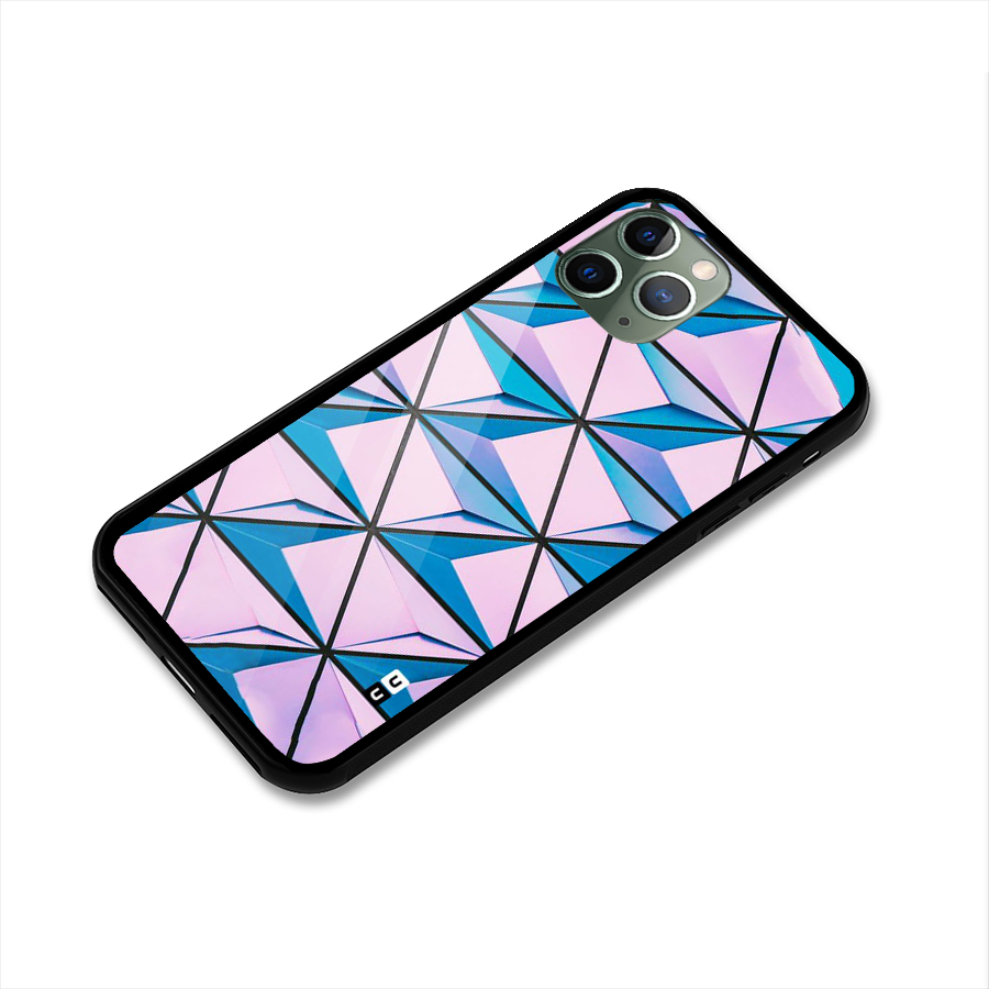 Crystal Abstract Glass Back Case for iPhone 11 Pro