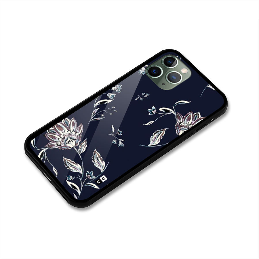 Cute Petals Glass Back Case for iPhone 11 Pro