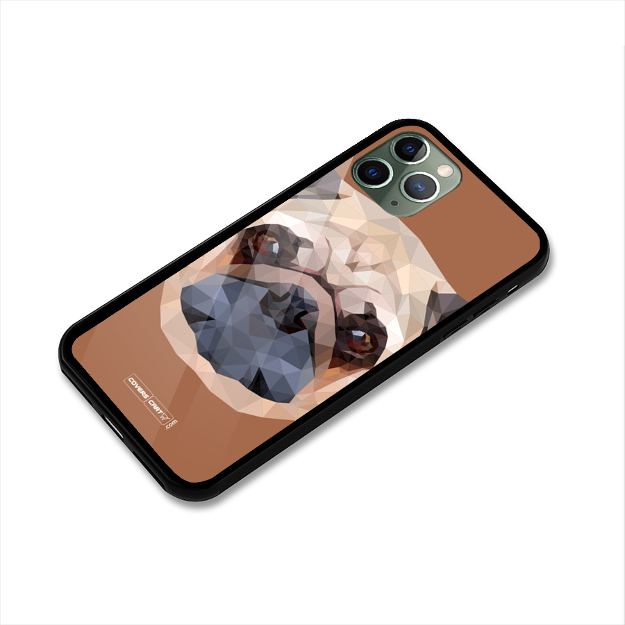 Cute Pug Glass Back Case for iPhone 11 Pro