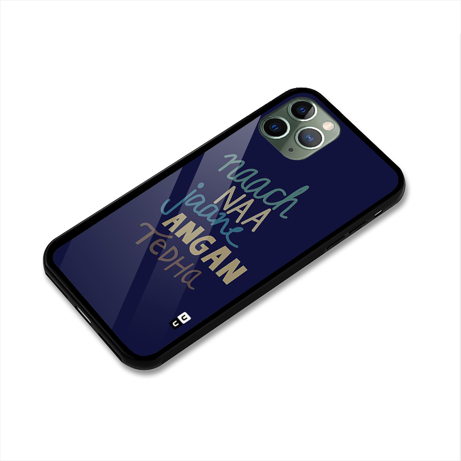 Dance Words Glass Back Case for iPhone 11 Pro