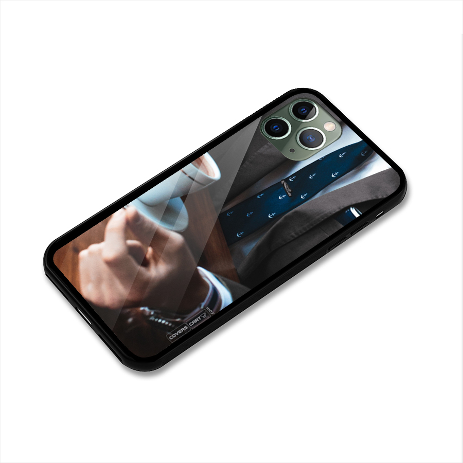 Dapper Suit Glass Back Case for iPhone 11 Pro