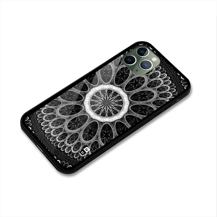 Dark Pattern Art Glass Back Case for iPhone 11 Pro