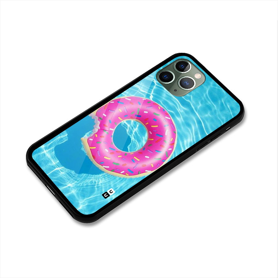 Donut Swim Glass Back Case for iPhone 11 Pro