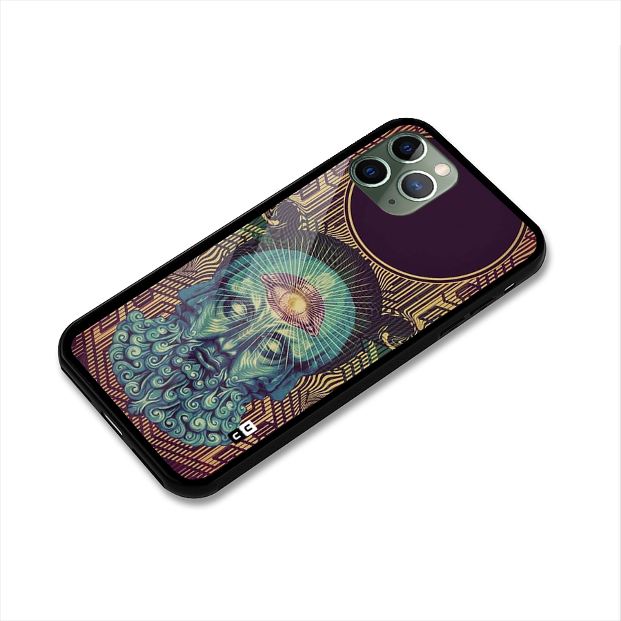 Eye Design Glass Back Case for iPhone 11 Pro