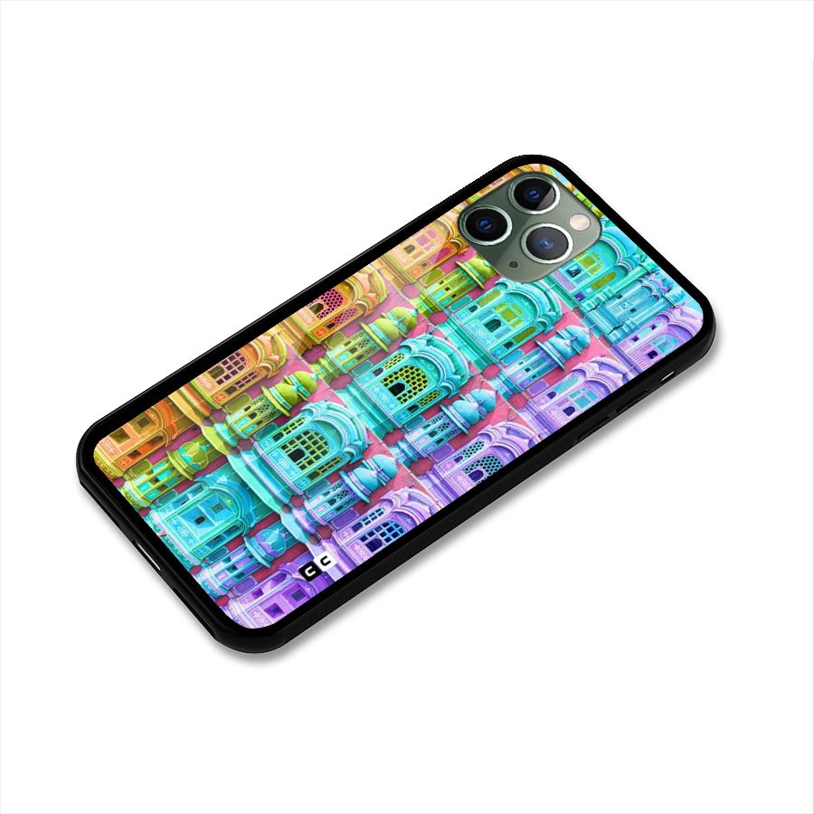 Fancy Architecture Glass Back Case for iPhone 11 Pro
