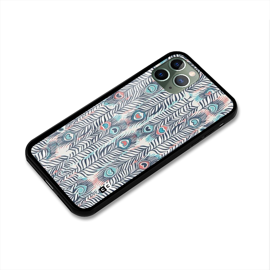 Feather Art Glass Back Case for iPhone 11 Pro