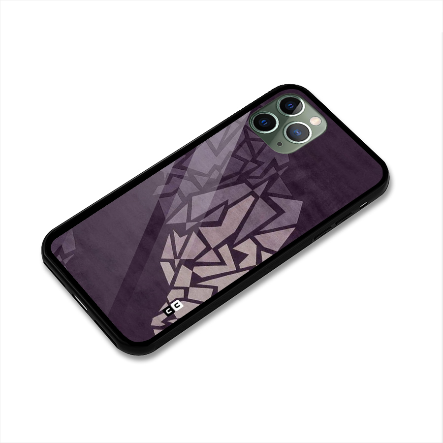 Fine Abstract Glass Back Case for iPhone 11 Pro