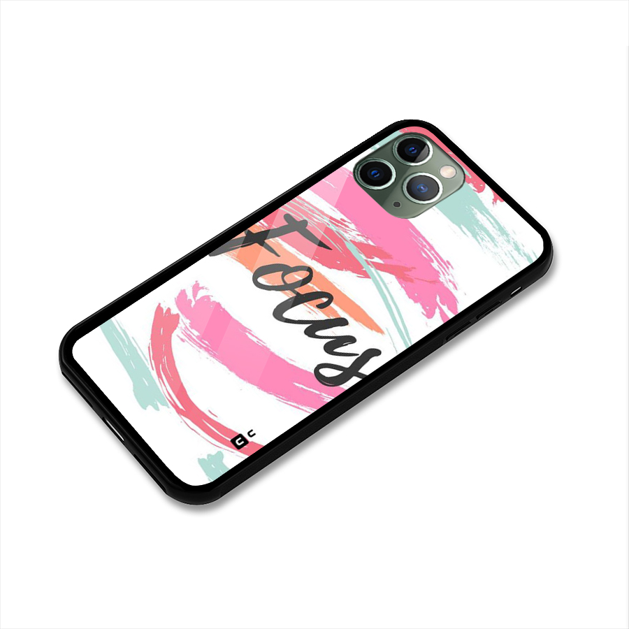 Focus Colours Glass Back Case for iPhone 11 Pro