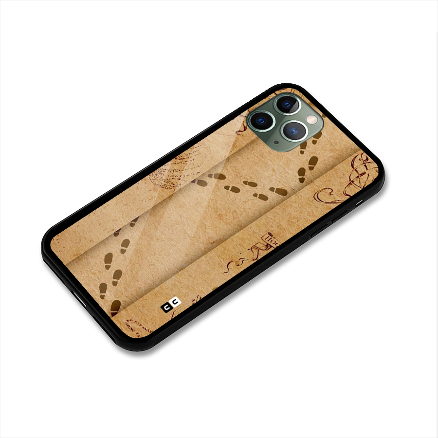Footsteps Glass Back Case for iPhone 11 Pro