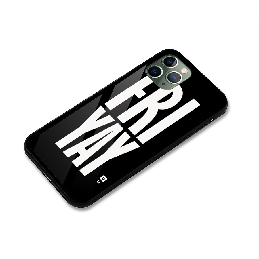 Fri Yay Glass Back Case for iPhone 11 Pro