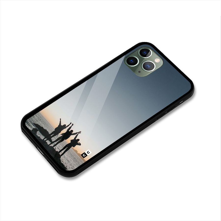 Friendship Glass Back Case for iPhone 11 Pro