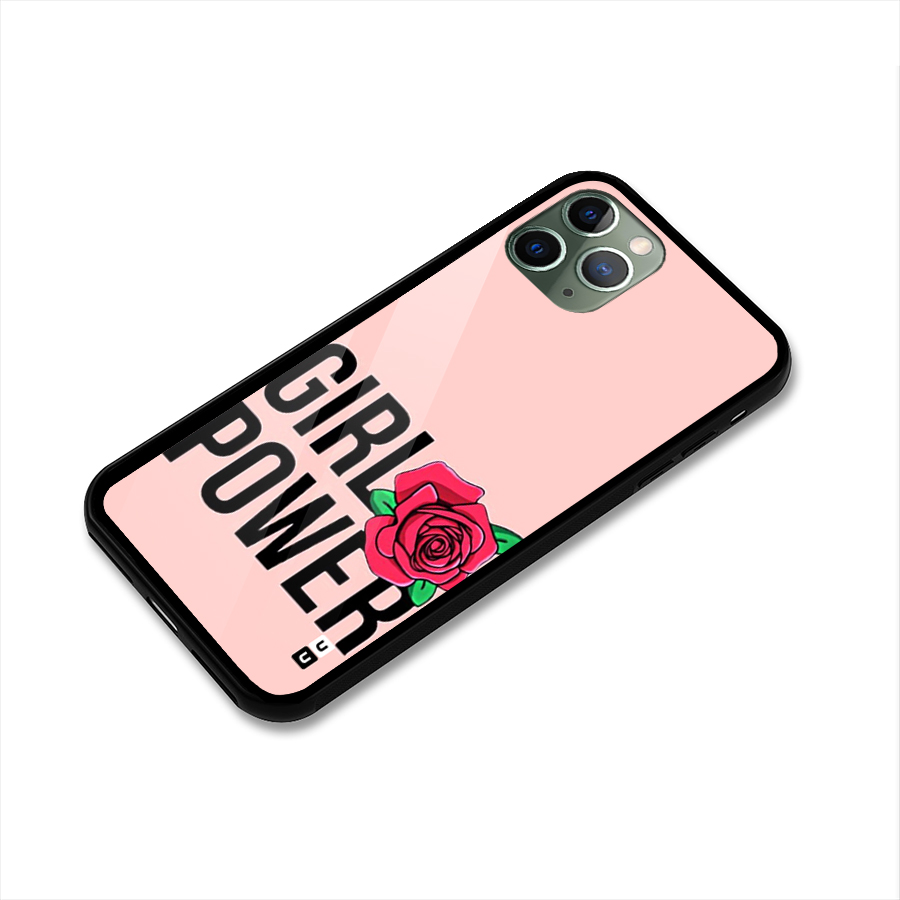 Girl Power Glass Back Case for iPhone 11 Pro
