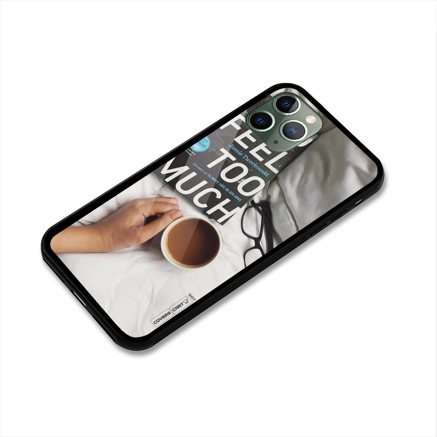 Good Reads And Coffee Glass Back Case for iPhone 11 Pro
