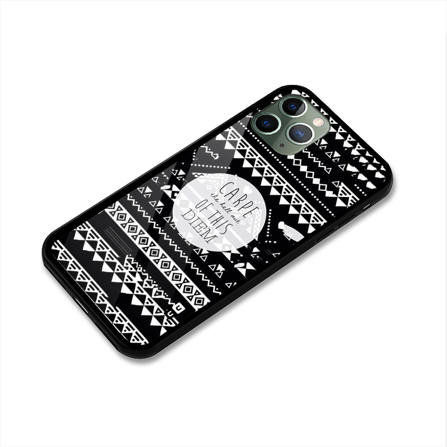 Hell Diem Glass Back Case for iPhone 11 Pro