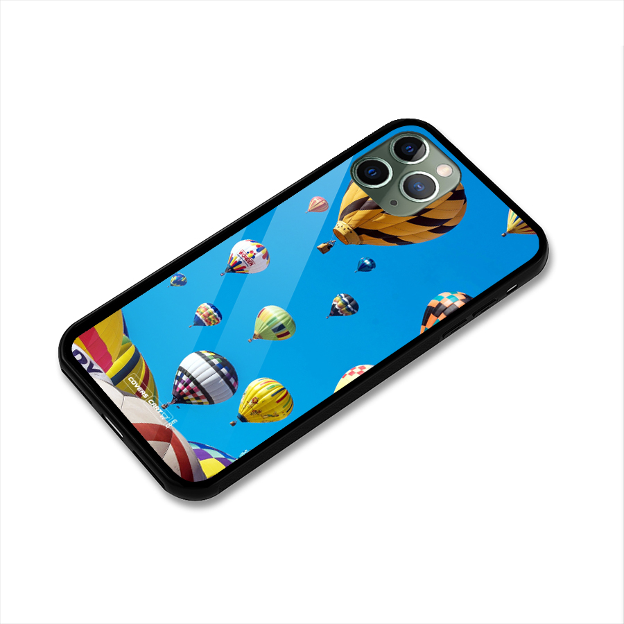Hot Air Baloons Glass Back Case for iPhone 11 Pro