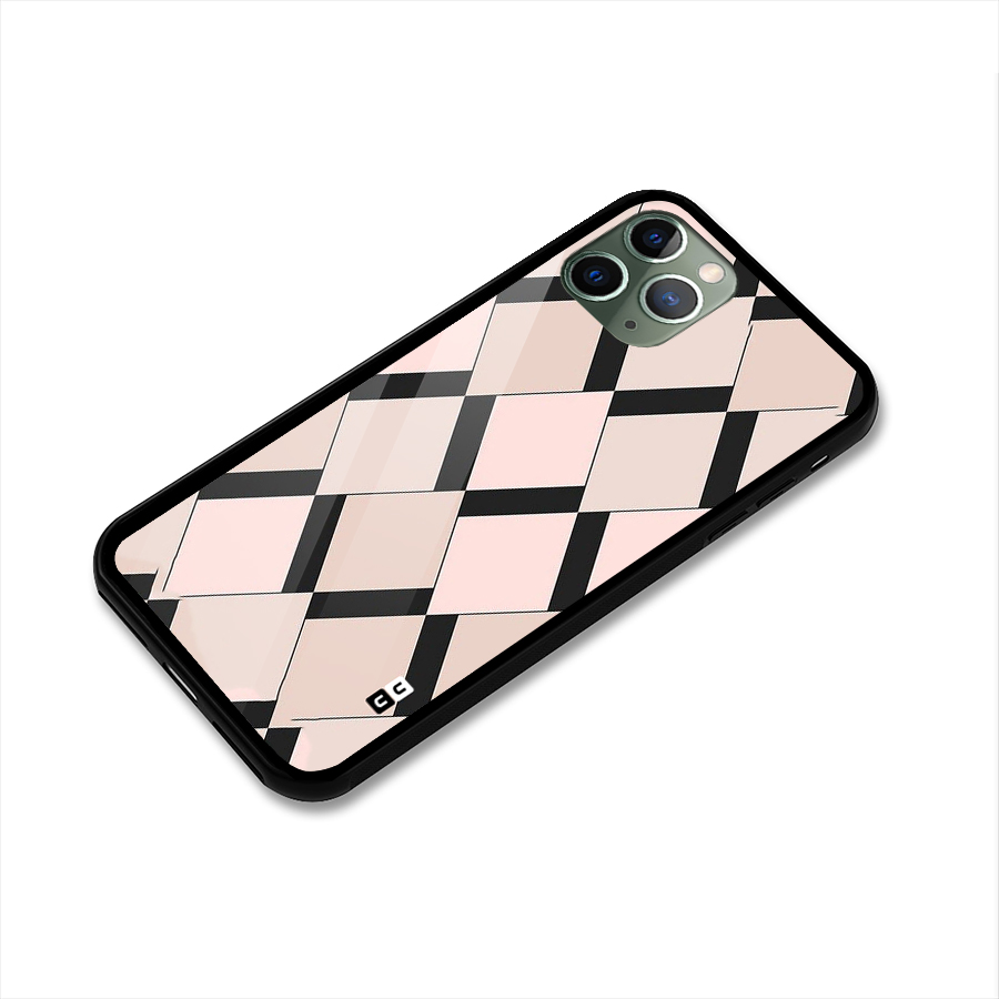 Light Pink Glass Back Case for iPhone 11 Pro