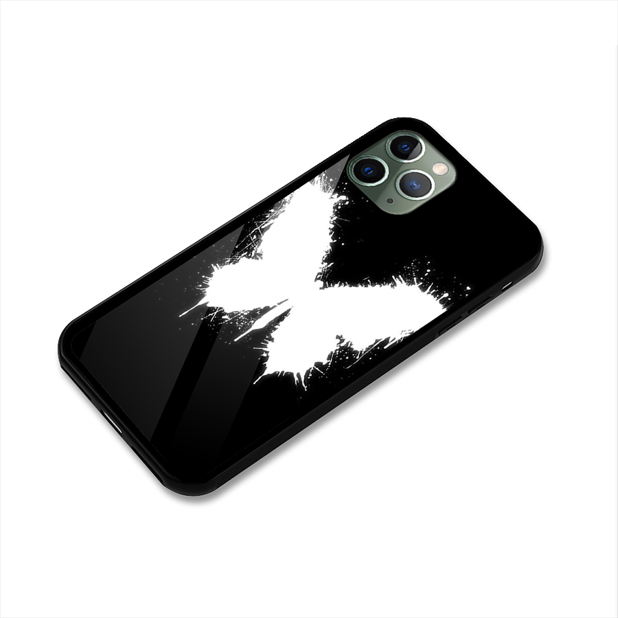 Magic Butterfly Glass Back Case for iPhone 11 Pro