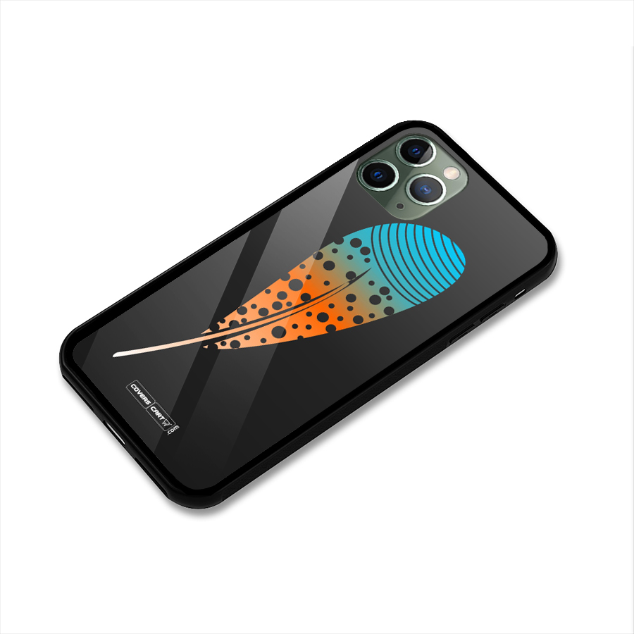 Magical Feather Glass Back Case for iPhone 11 Pro