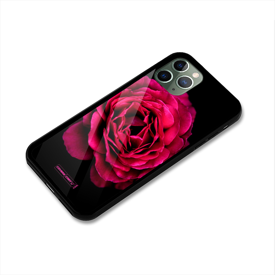 Magical Rose Glass Back Case for iPhone 11 Pro