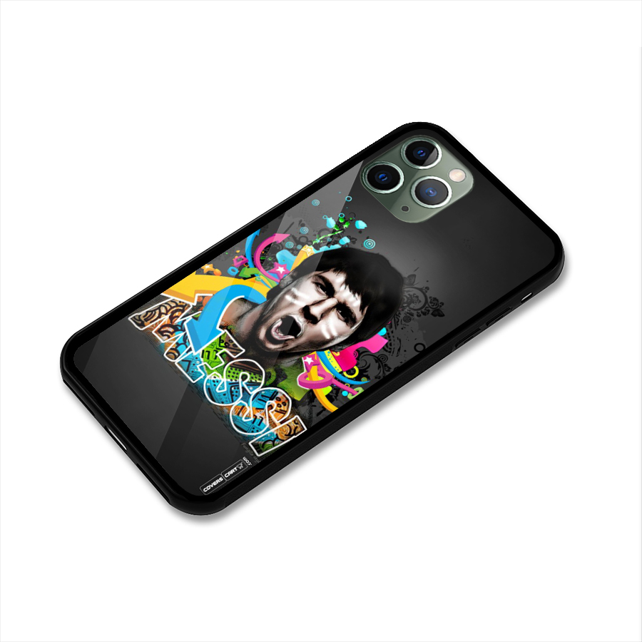 Messi For Argentina Glass Back Case for iPhone 11 Pro