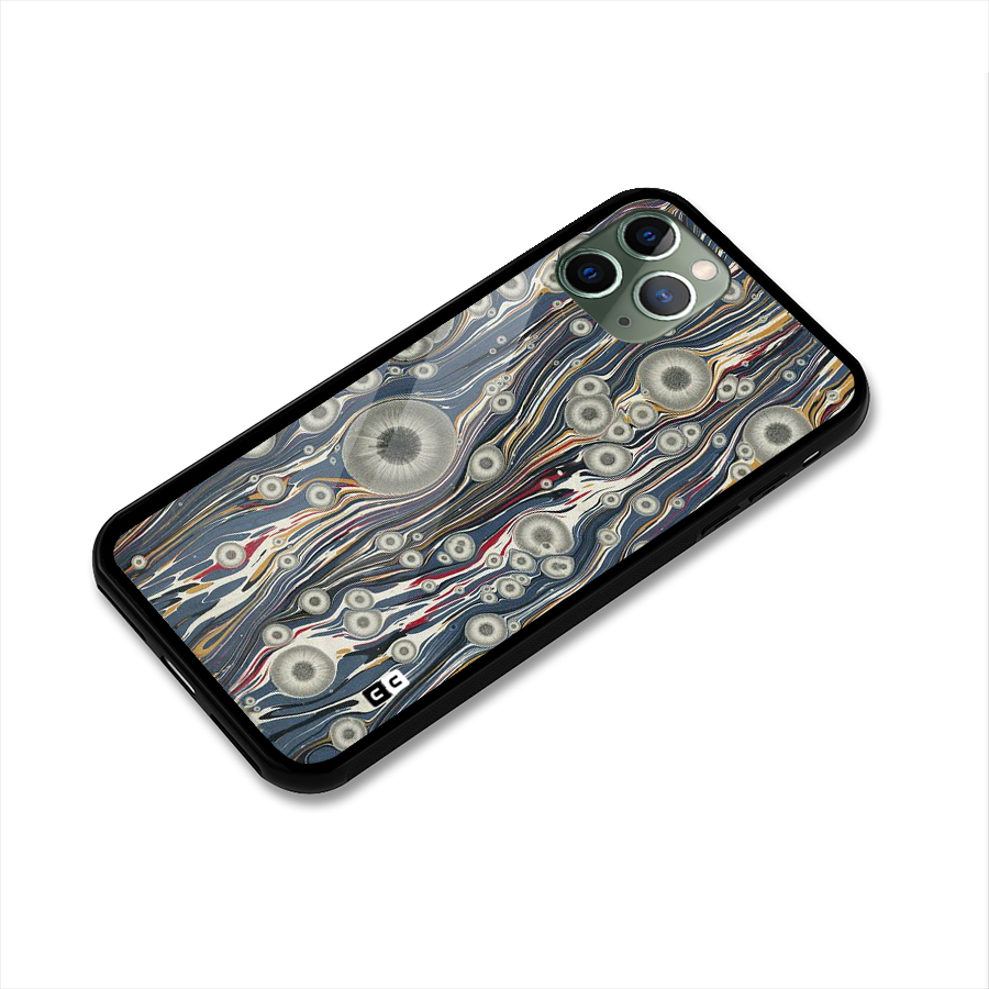 Mini Circles Glass Back Case for iPhone 11 Pro