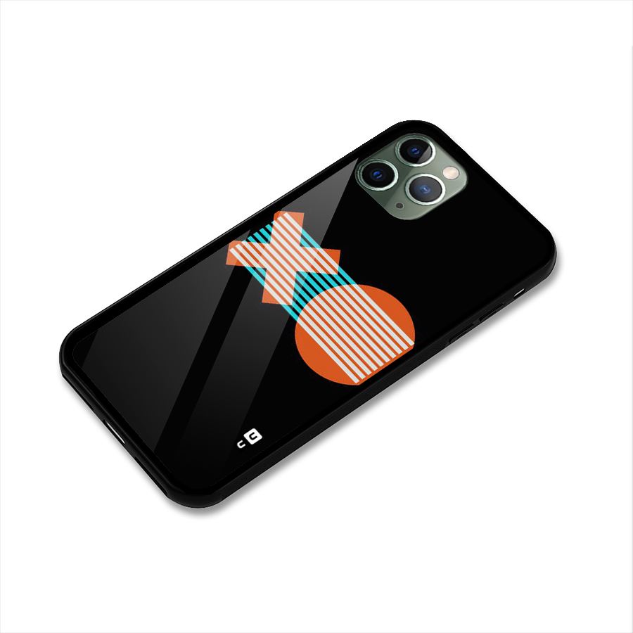 Minimal Art Glass Back Case for iPhone 11 Pro