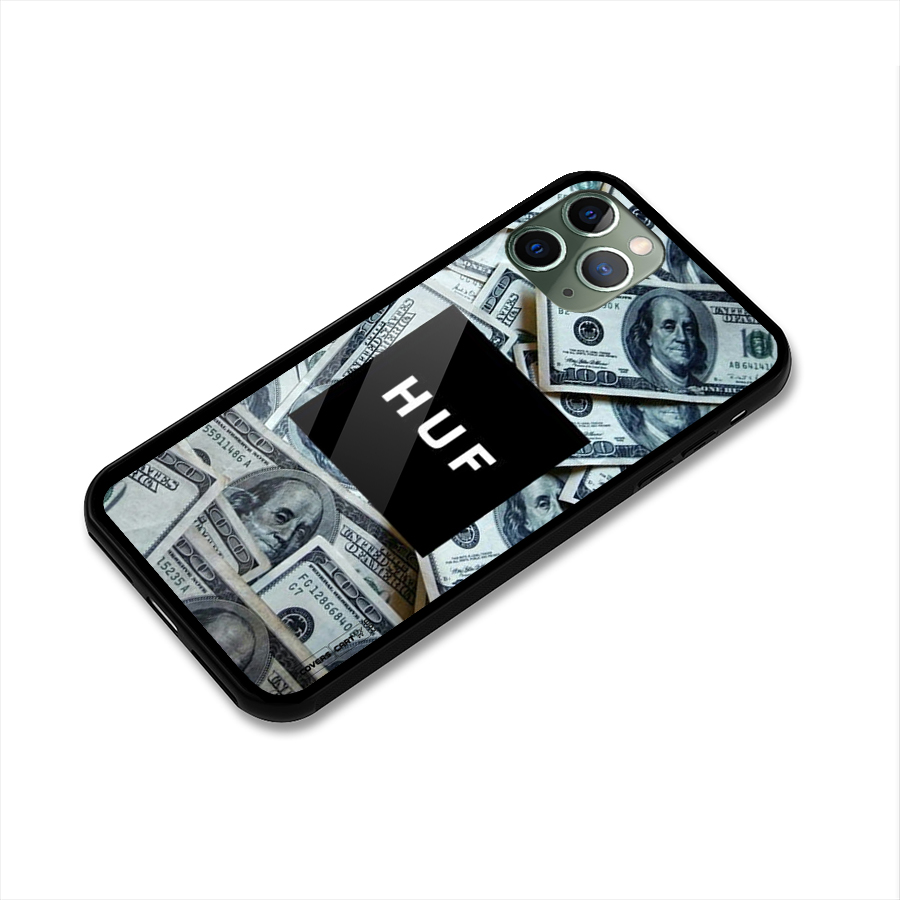 Money Life Glass Back Case for iPhone 11 Pro