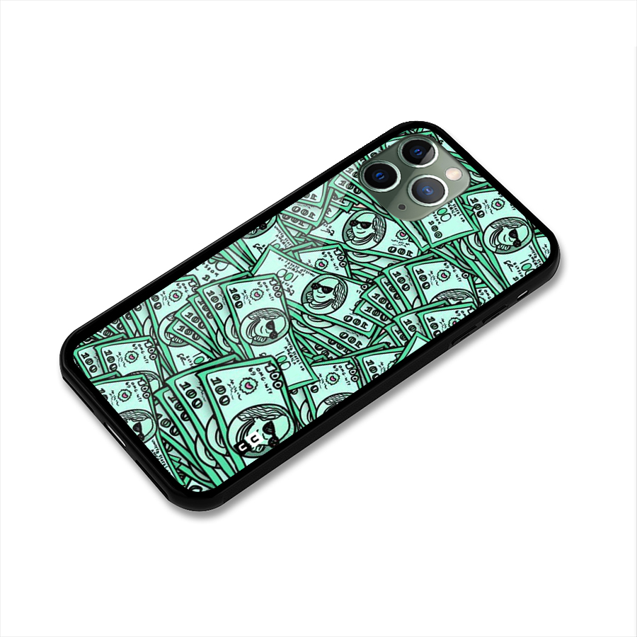Money Swag Glass Back Case for iPhone 11 Pro