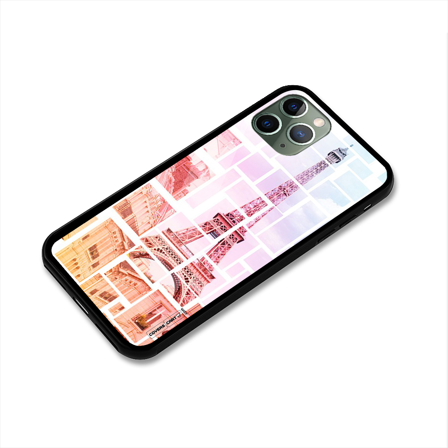 Mosiac City Glass Back Case for iPhone 11 Pro