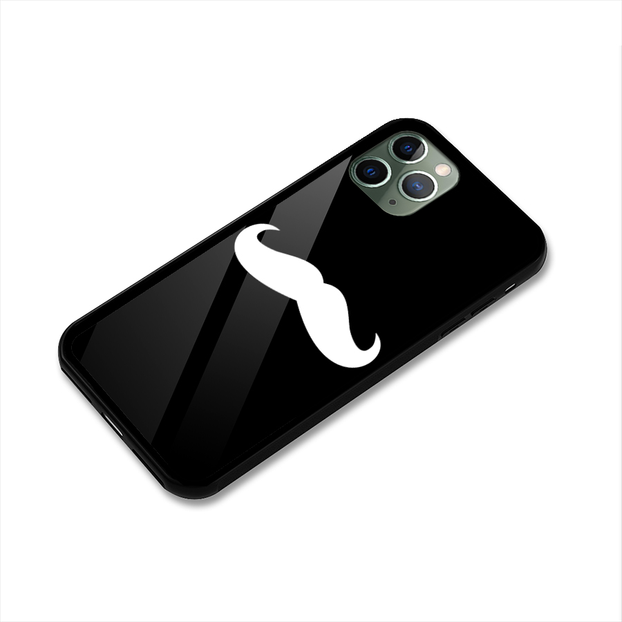 Moustache Love Glass Back Case for iPhone 11 Pro