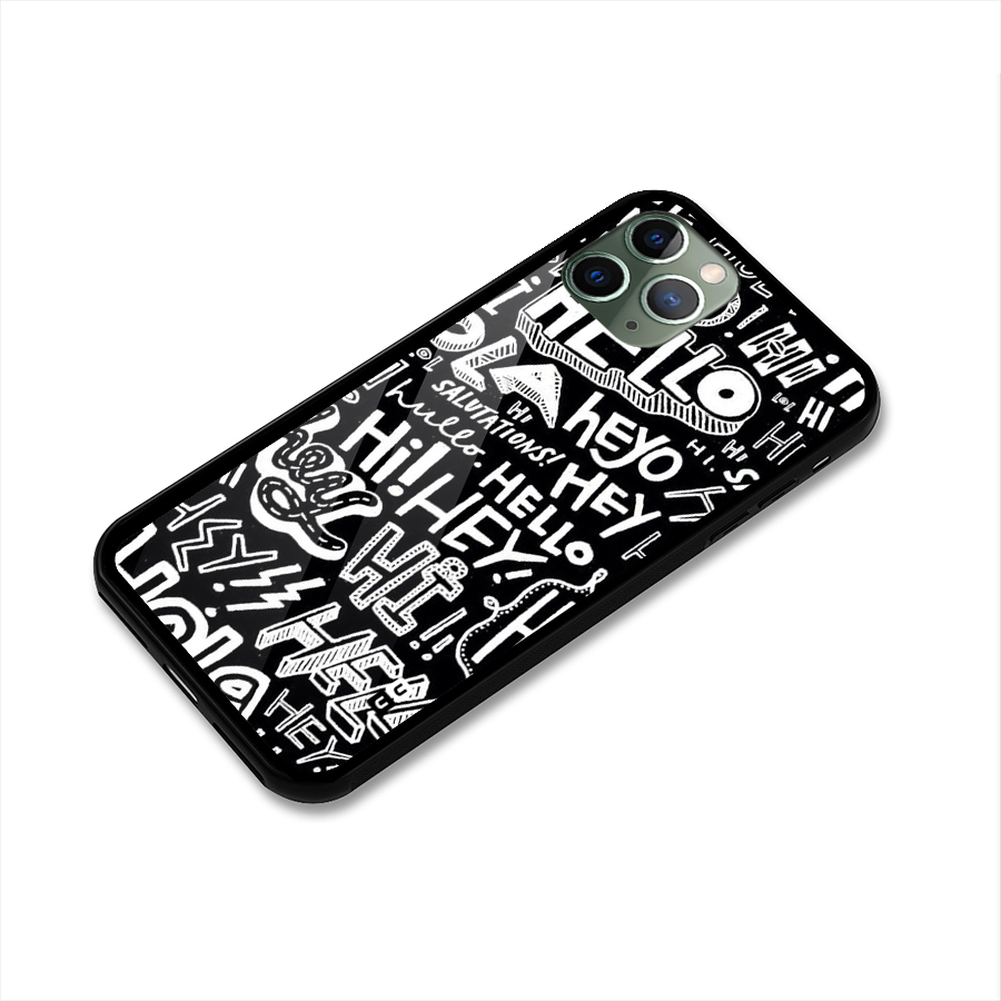 My Friend Glass Back Case for iPhone 11 Pro