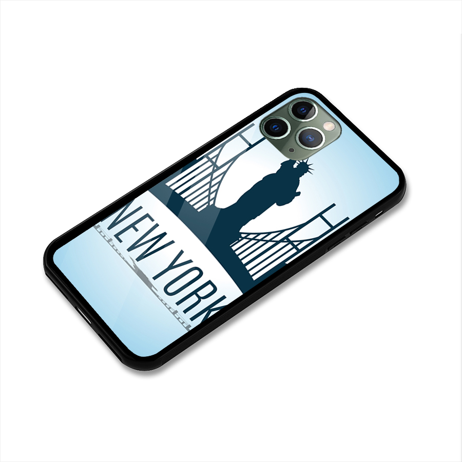 New York Skyline Glass Back Case for iPhone 11 Pro