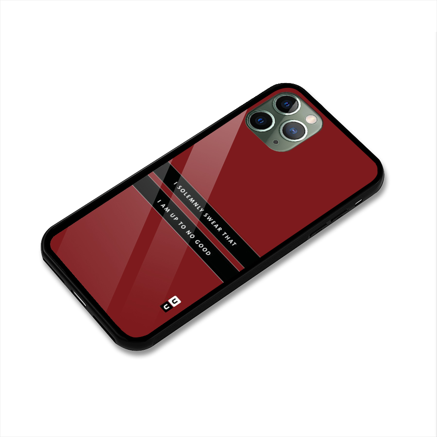 No Good Swear Glass Back Case for iPhone 11 Pro