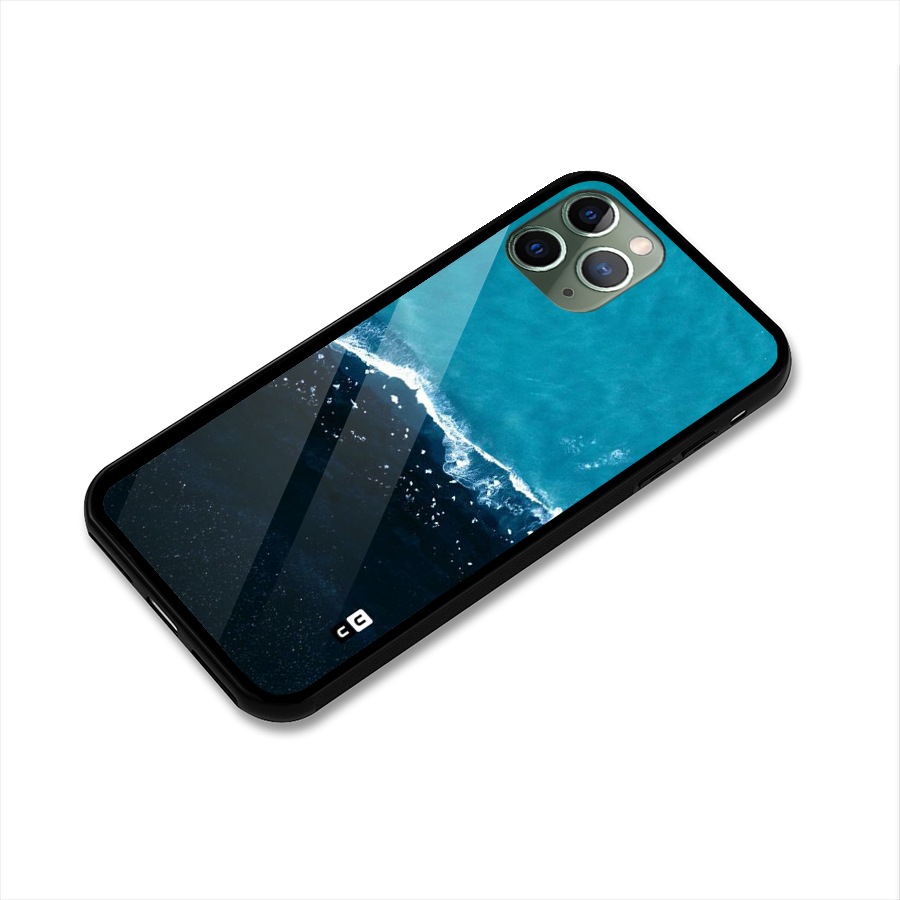 Ocean Blues Glass Back Case for iPhone 11 Pro