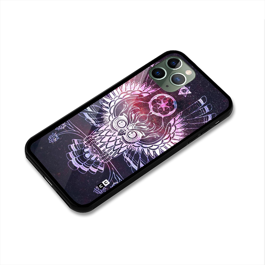 Owl Quirk Swag Glass Back Case for iPhone 11 Pro