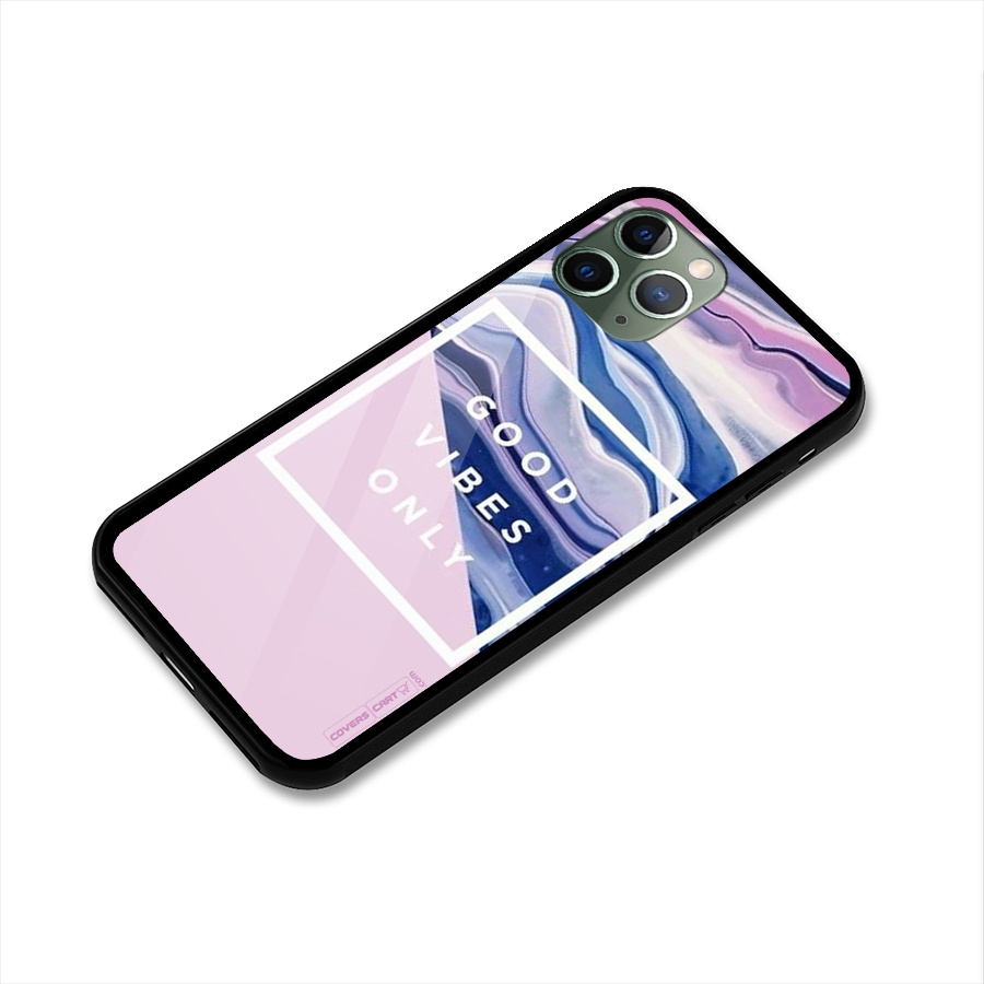 Pastel Color Vibes Glass Back Case for iPhone 11 Pro