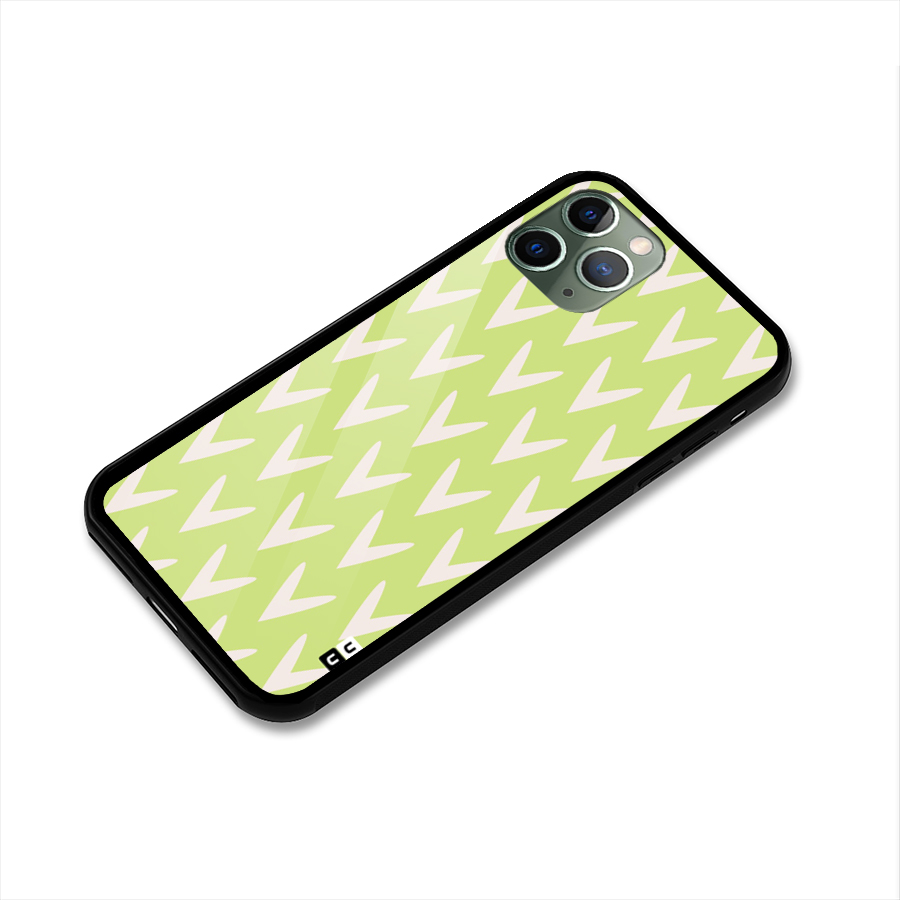 Pastel Green Grass Glass Back Case for iPhone 11 Pro