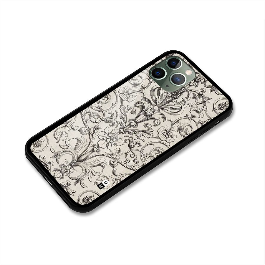 Pleasing Artsy Design Glass Back Case for iPhone 11 Pro