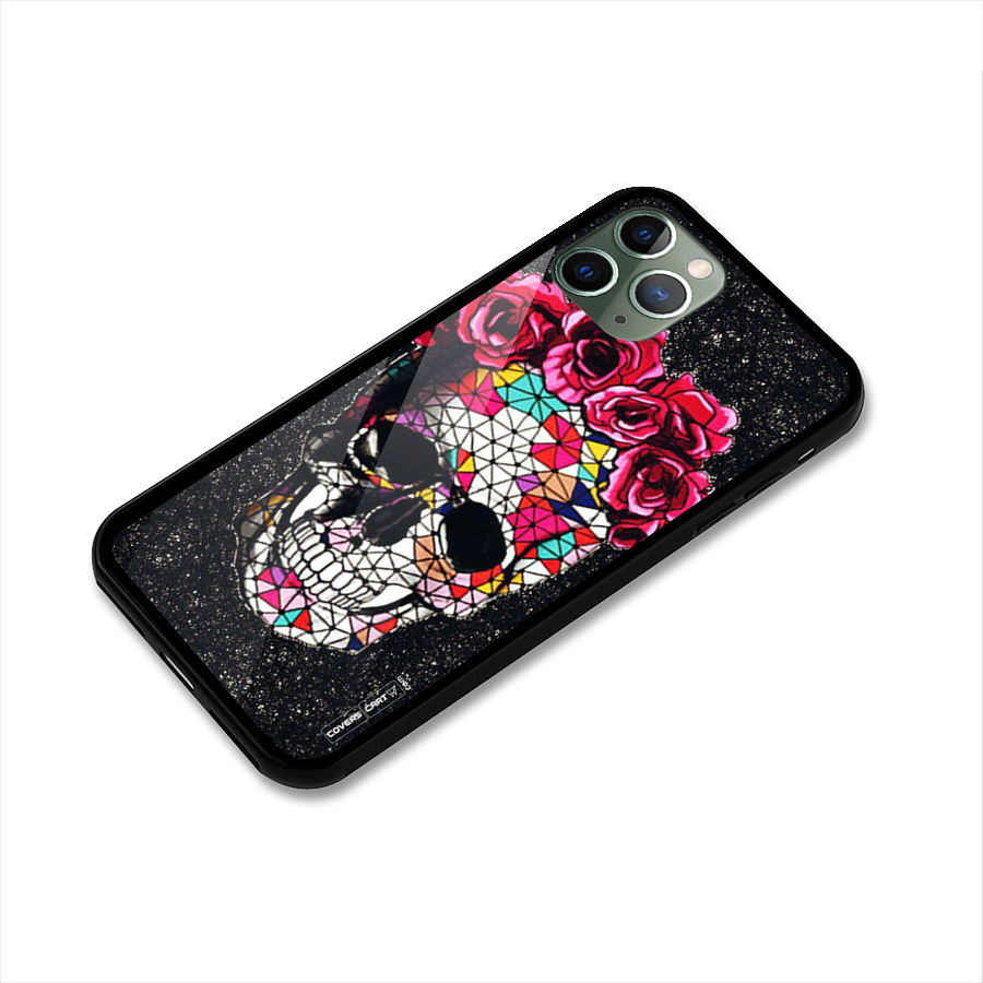 Pretty Dead Face Glass Back Case for iPhone 11 Pro