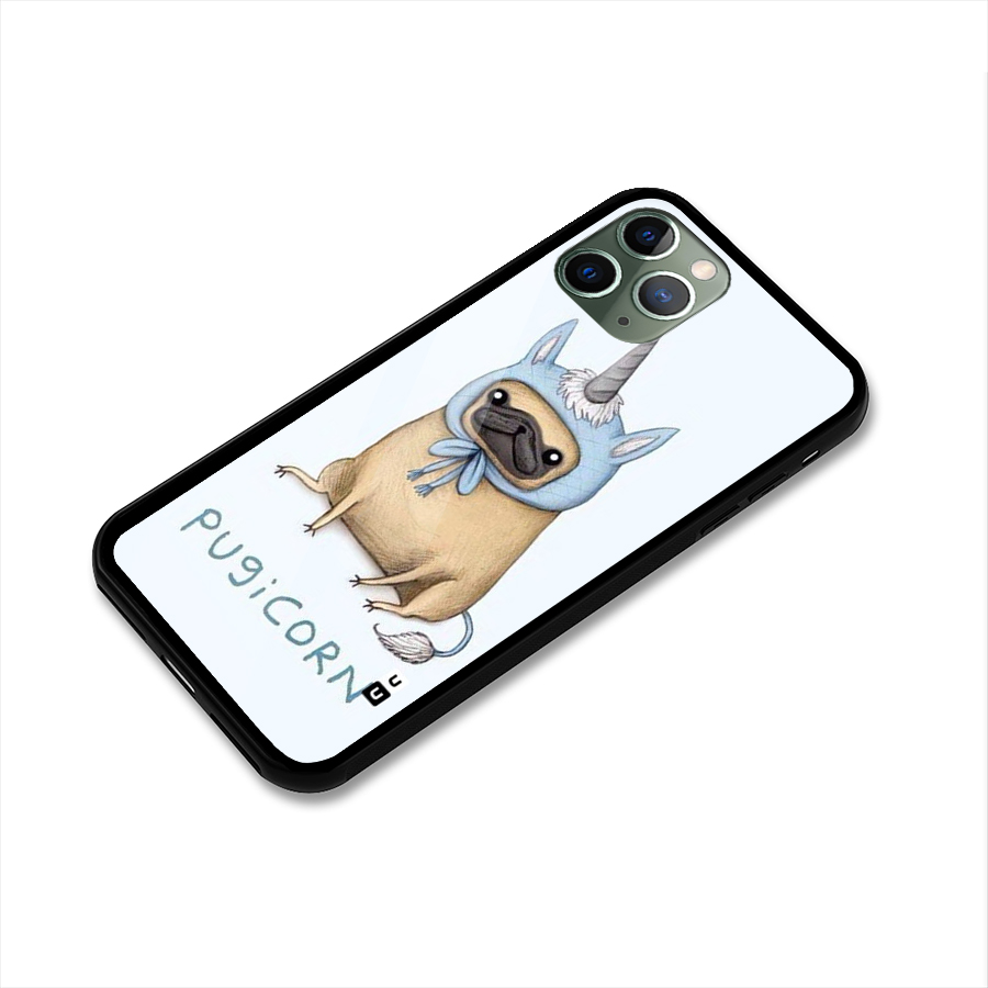Pugicorn Glass Back Case for iPhone 11 Pro