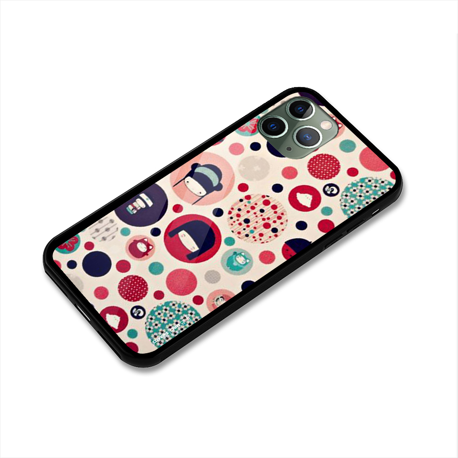 Quirky Glass Back Case for iPhone 11 Pro