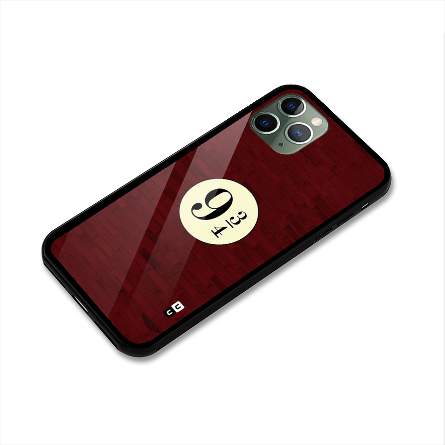 Red Wall Express Glass Back Case for iPhone 11 Pro