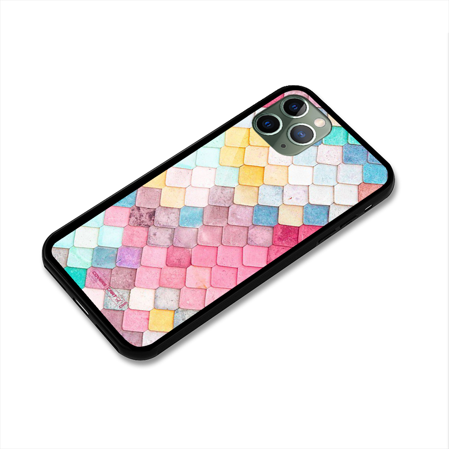 Rocks Pattern Design Glass Back Case for iPhone 11 Pro